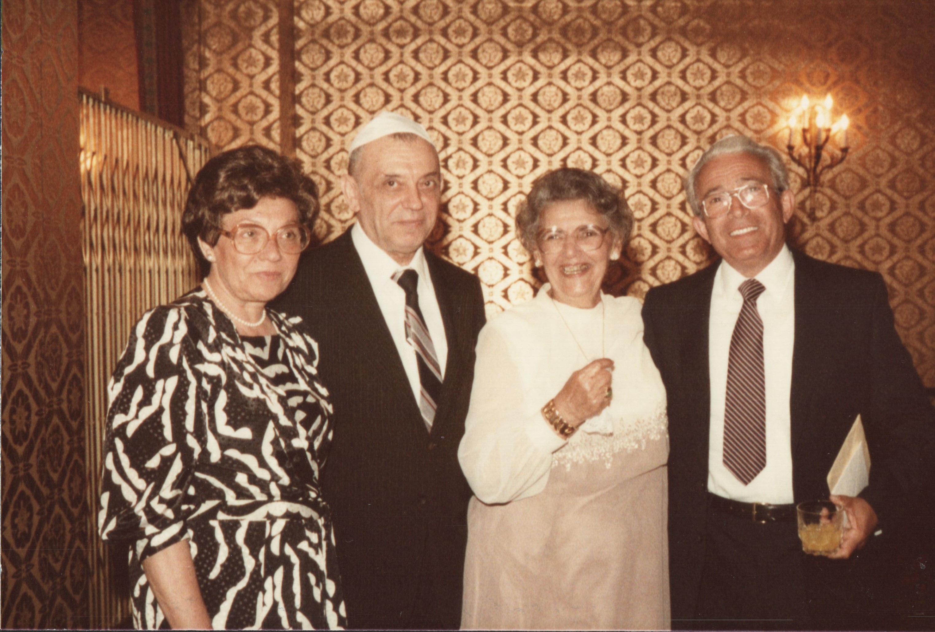 Bobby, Imre, and Aunt Esther in Chicago, 1984