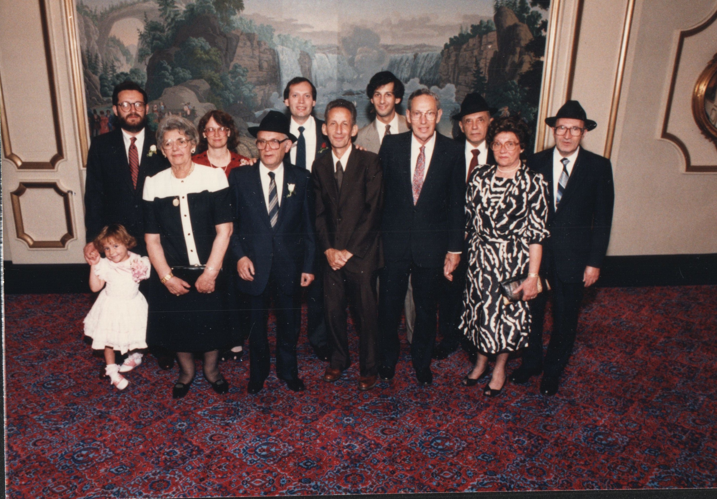 Chicago family group photo, 1984